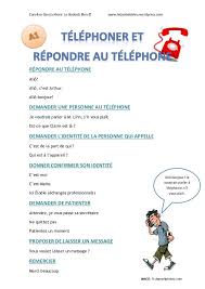 Repondre Au Telephone A1 Teaching French French Language Learn French