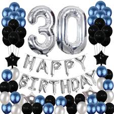 Check out our man birthday theme selection for the very best in unique or custom, handmade pieces from our декор для вечеринок shops. Yoart 30th Birthday Decorations Blue And Silver Black Birthday Party Decoration Balloons For Men Women Party Supplies Foil Star Balloons 80pcs Amazon Co Uk Toys Games