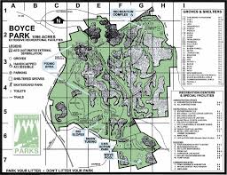 Boyce Park Maplets Park Trails Skateboard Park Trail Maps