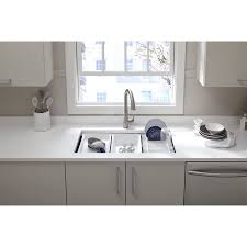 Heat resistant up to 650 degrees. Prolific 33 Inch Workstation Stainless Steel Single Bowl Kitchen Sink With Included Accessories 11 Inches Deep 18 Gauge Undermount Installation K 5540 Na Walmart Canada