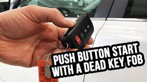 Learn how to start your vehicle when your smart key battery is low or dead in your 2012 toyota highlander. How To Enter Start Your Push Start Vehicle With A Dead Key Fob Mcphillips Toyota Car Guide Youtube