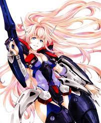Macross Frontier Sheryl Vf 25f Cosplay Official Art Macross Frontier Anime Art