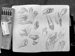 Learn how to draw anime with this guide and tutorial including anime eyes, hair, girls and more. Drawing Hands A 10 Day Challenge Gvaat S Workshop