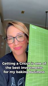 #ad Getting a Cricut is one of the best investments for my baking business.  With my Cricut Maker, I’m able to create high-quality, custom projects,  such as..., -Create cake stencils with clear acetate ...