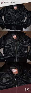 Beverly Hills Polo Club Black Leather Jacket Leather Jacket Beverly Hills Polo Club Black Leather Jacket