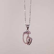 Mom And Baby Feet Necklace Christianbook Com