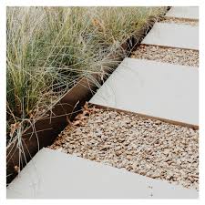 corten steel path landscape architects front garden design landscape architect landscape design