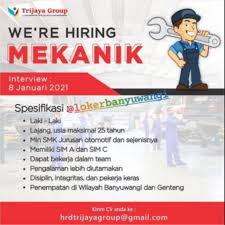 Temukan lowongan kerja loker 2021. Loker Banyuwangi 2021 Trijaya Group Membutuhkan Mekanik Ringtimes Banyuwangi