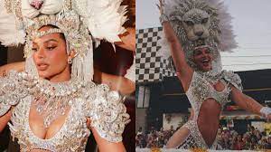 Andrea Valdiri se lució en el Carnaval y fue captada dándole tremendo beso  a su novio