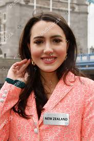 Lucy Brock Miss New Zealand Editorial Stock Photo