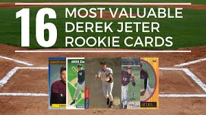 The design tends to be quite simple with the black glossy border being a fan favorite. 16 Most Valuable Derek Jeter Rookie Cards Old Sports Cards