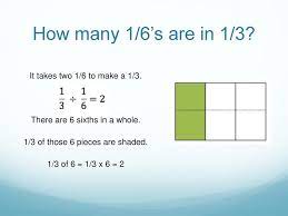 It is usually best to show an answer using the simplest fraction ( 1 / 2 in this case ). Division Of Fractions With Models Ppt Download