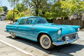 Image result for Peacock Blue 1956 Thunderbird