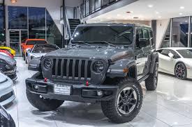 This is only what i found there: Used 2019 Jeep Wrangler Unlimited Rubicon 4x4 Suv Led Lighting Premium Audio Nav For Sale Special Pricing Chicago Motor Cars Stock 16522