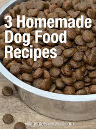 3 Homemade Dog Food Recipes Village Green Network Dog Food Recipes Homemade Dog Food Homemade Cat Food