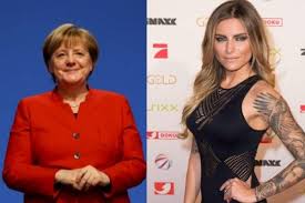 Since april 2010, sophia is a candidate for. Germany Sophia Thomalla Alongside Angela Merkel Join To Win Prp Channel