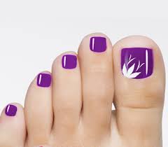 He kept us laughing the whole time, and her nails look great too. 35 Stylish Purple Nail Art Designs For Toe Nails