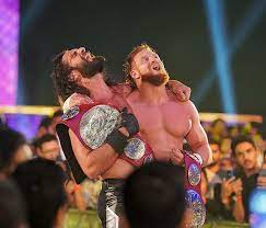 Wwe No Instagram Andstill Your Raw Tag Team Champions Wwerollins And Wwe Murphy Wwessd My Idol