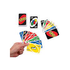 Uno (from italian and spanish for 'one'; Uno Mattel Games