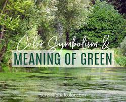 The color green symbolizes finding a balance between your head and your heart. Meaning Of Green Color Psychology And Symbolism