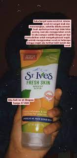 They are not any that you've reviewed before. St Ives Wajah Perawatan Kulit Kosmetik Alami