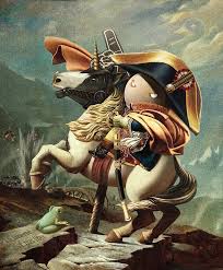 This classical image is perfect as a. Napoleon Crossing The Alps Digital Art By Hangboy