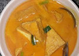 Gudeg biasanya dimakan dengan nasi dan disajikan dengan kuah … Resep Sayur Tahu Kuning 1 Langkah Yang Sederhana