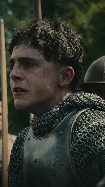 The scar on Henry's cheek is historically accurate. The real Henry V was  struck in the face by an arrow at the battle of Shrewsbury in 1403, when he  was 16 years old. In the movie, it's the scene in ...