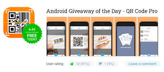 تحميل تطبيق Qr Code Pro ماسح الباركود للأندرويد عرض اليوم مقدم لكم من موقعgiveaway Of The Dayتطبيقqr Code Proماسح الباركود كل ما علي Coding Phone User Ratings