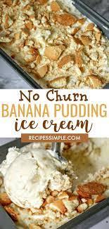 Use up your bananas and transform them into our boozy baked caramelised dessert with the help of rum, maple syrup and pecans. No Churn Banana Pudding Ice Cream Recipe Banana Pudding Banana Pudding Ice Cream Pudding Ice Cream