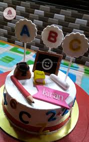 Perfect Study Theme Cake For The Children Cake Themed Cakes Fondant Cakes