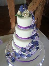 Check spelling or type a new query. Stunning Homemade Purple Butterfly Wedding Cake