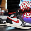 Jordan 1 mid gym red black white. 1