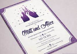 Fairytale Wedding Invitations Fairytale Castle Customised Etsy Disney Wedding Invitations Fairytale Wedding Invitations Disneyland Wedding
