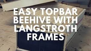 This design incorporates the ease of inspection of a top bar. How To Make A Beehive Top Bar With Langstroth Frames Free Plans