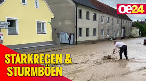 Danke an die unzähligen feuerwehren die sich diesen herausforderungen stellen. Schwere Unwetter Uber Osterreich Youtube