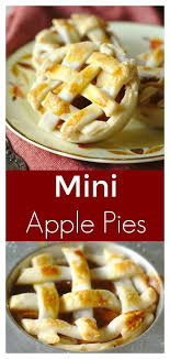 Mini Apple Pies Mildly Meandering Recipe Mini Apple Pies Yummy Food Dessert Apple Recipes