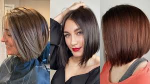 The angled bob haircut is one of the most classic hairstyles of all time. 20 Stylish Inverted Bobs To Try In 2021 All Things Hair Uk