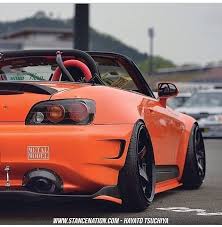 Orange Honda Cars Honda S2000 Honda
