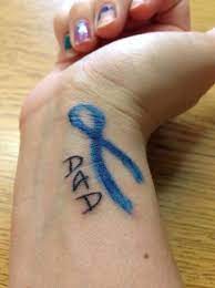 Huge mine of cancer ribbon tattoo designs. 39 Remembrance Tattoos For Dad Awareness Tattoo Cancer Tattoos Tattoos