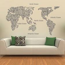 See more ideas about world map decor, map decor, world map wall. 10 Ways To Add World Map To Your Room Ellaseal
