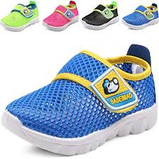 Dadawen Babys Boys Girls Breathable Mesh Running Sneakers Sandals Water Shoe Blue Us Size 7 M Toddler