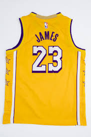 Welcome king james to los angeles with lebron lakers gear from dick's sporting goods. Lebron James Nba 2019 20 City Edition Jersey Youth Yellow Stateside Sports