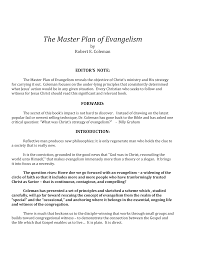 You give more space to the current situation in a report and. Https Cciog Org Wp Content Uploads 2020 01 Themasterplanofevangelism Pdf