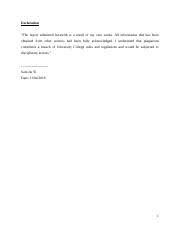 Intership was done at robert bosch. Industrial Training Report Sam Docx Declaration The Report Submitted Herewith Is A Result Of My Own Works All Information That Has Been Obtained From Course Hero