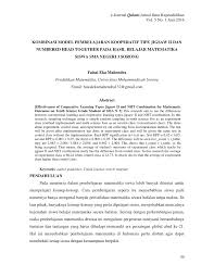 We did not find results for: Pdf Kombinasi Model Pembelajaran Kooperatif Tipe Jigsaw Ii Dan Numbered Head Together Pada Hasil Belajar Matematika Siswa Sma Negeri 3 Sorong