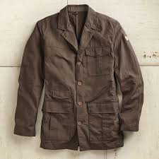Waxed Cotton Travel Blazer Travel Blazer Cotton Blazer Men Mens Outfits