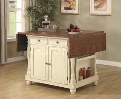 Small White Kitchen Island Table With Folding Table Top White Kitchen Island Table Ta Portable Kitchen Island Cottage Style Kitchen Kitchen Island With Seating