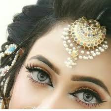 Mehndi Bride Eye Makeup Augenschminke Make Up