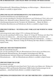 Mietvertrag vorlage kostenlos runterladen und ausdrucken. Mietvertrag Kundigen Vorlage Mieterbund